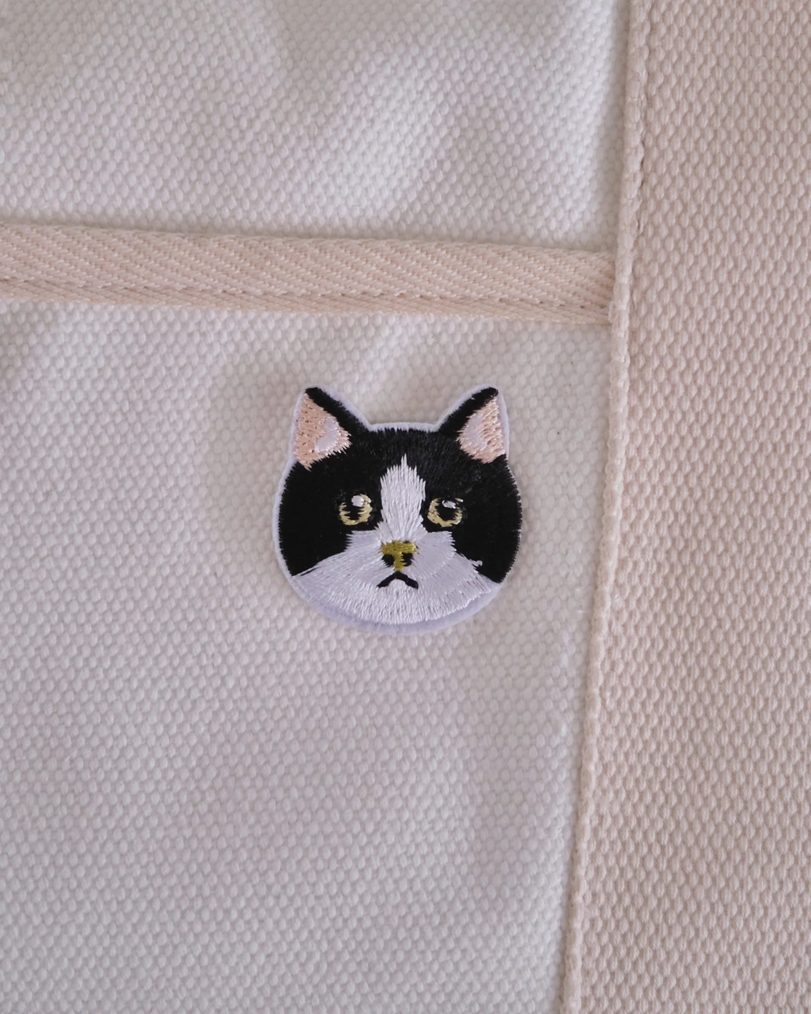 Tuxedo Cat Iron-on Patch
