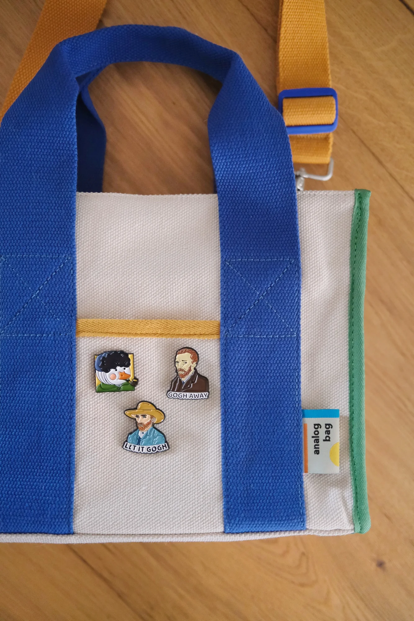 Van Gogh Duck Enamel Pin - Image 3